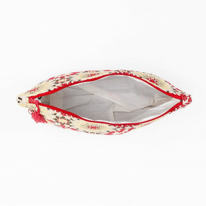 Arabesque pouch L Red