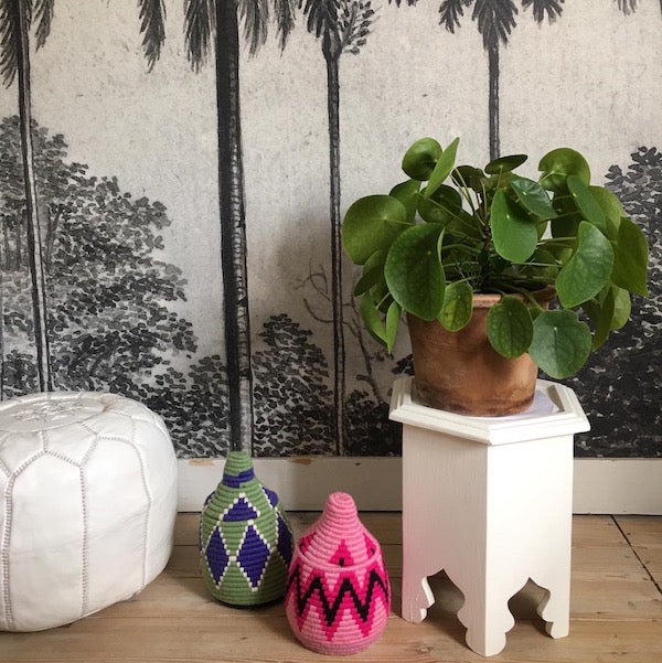 Hexagon mini table Gray