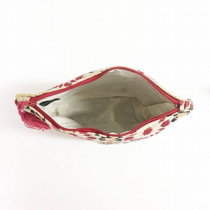 Arabesque pouch M Red