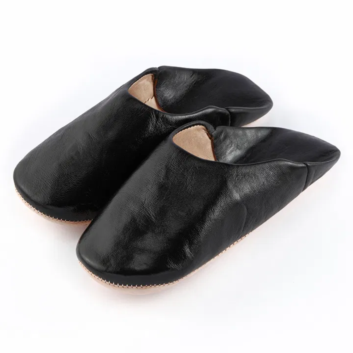 Babouche Simple Black