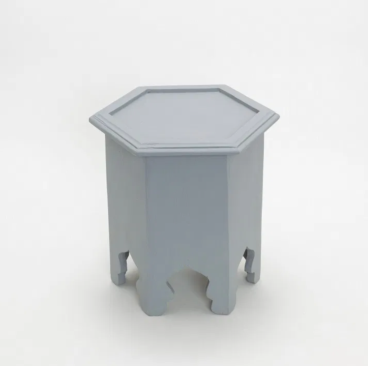 Hexagon mini table Gray