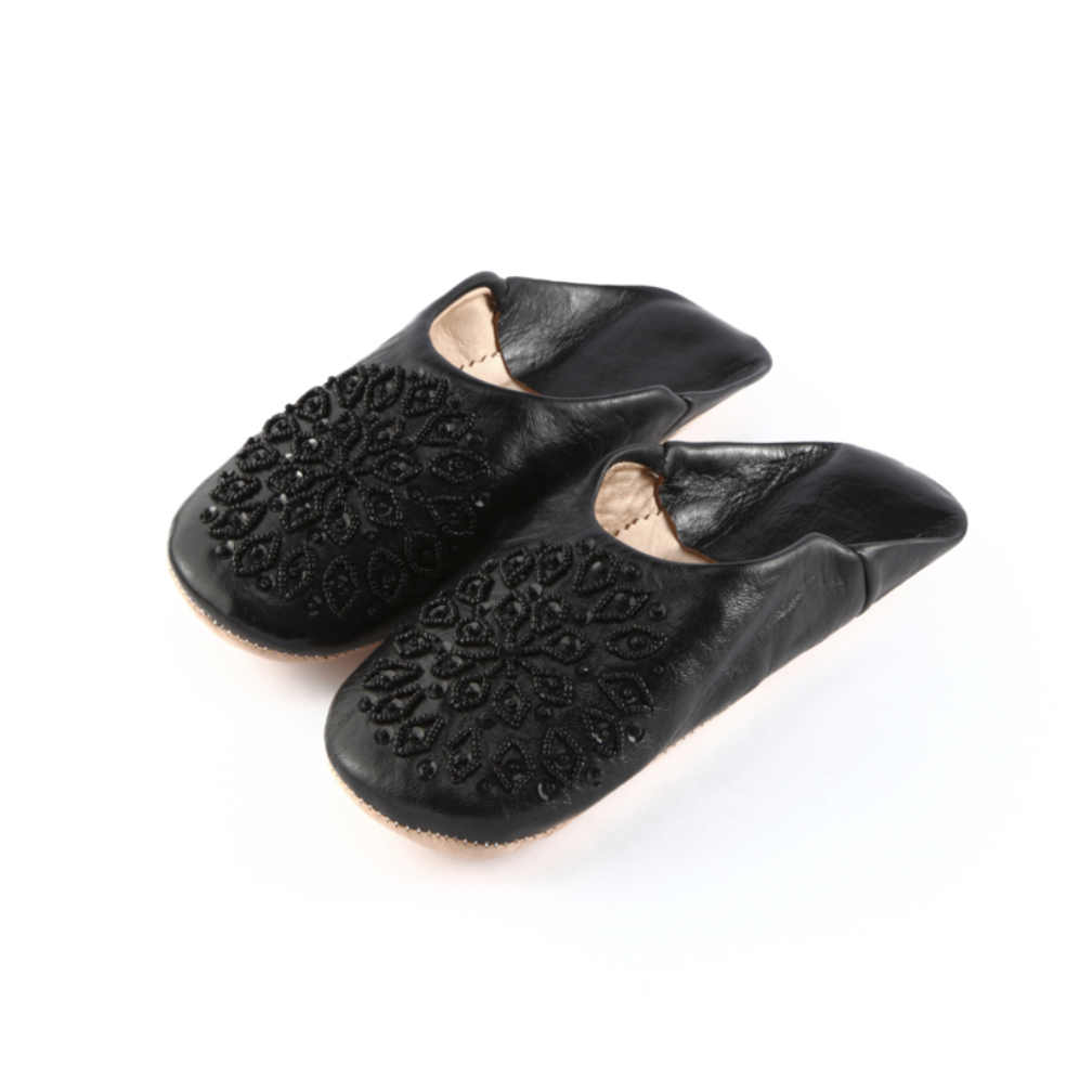 Sequin babouche Black