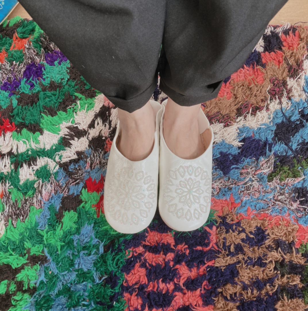 Sequin babouche White