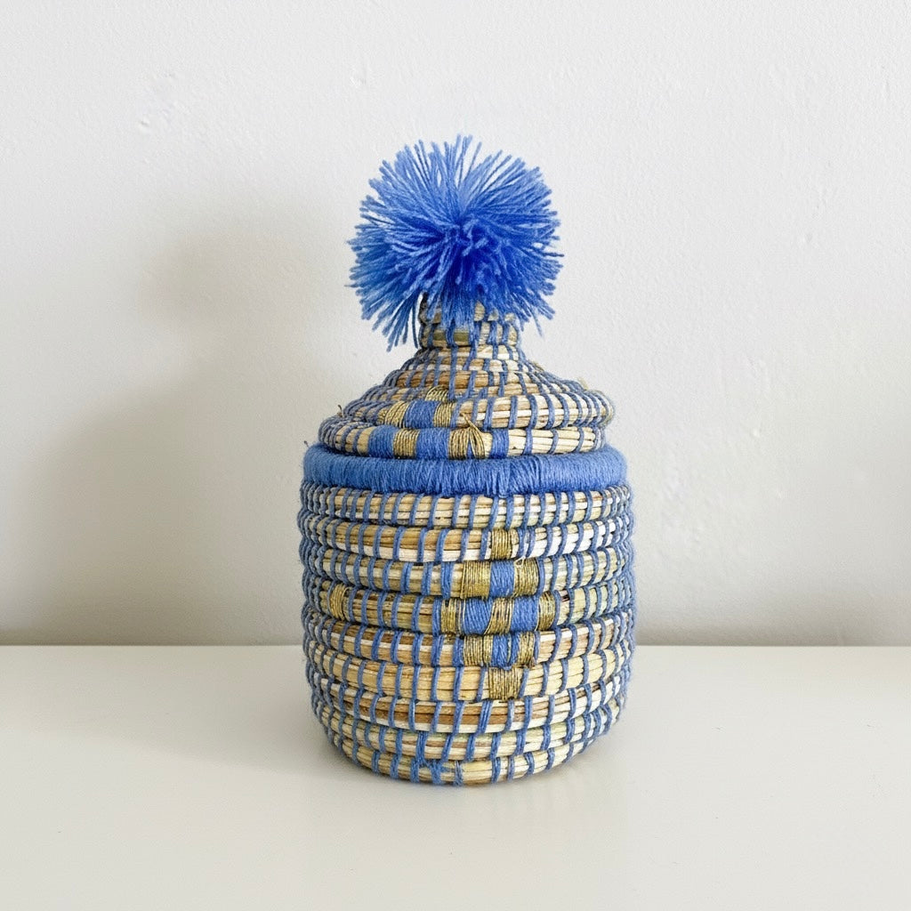 Decorative storage box Small Light blue