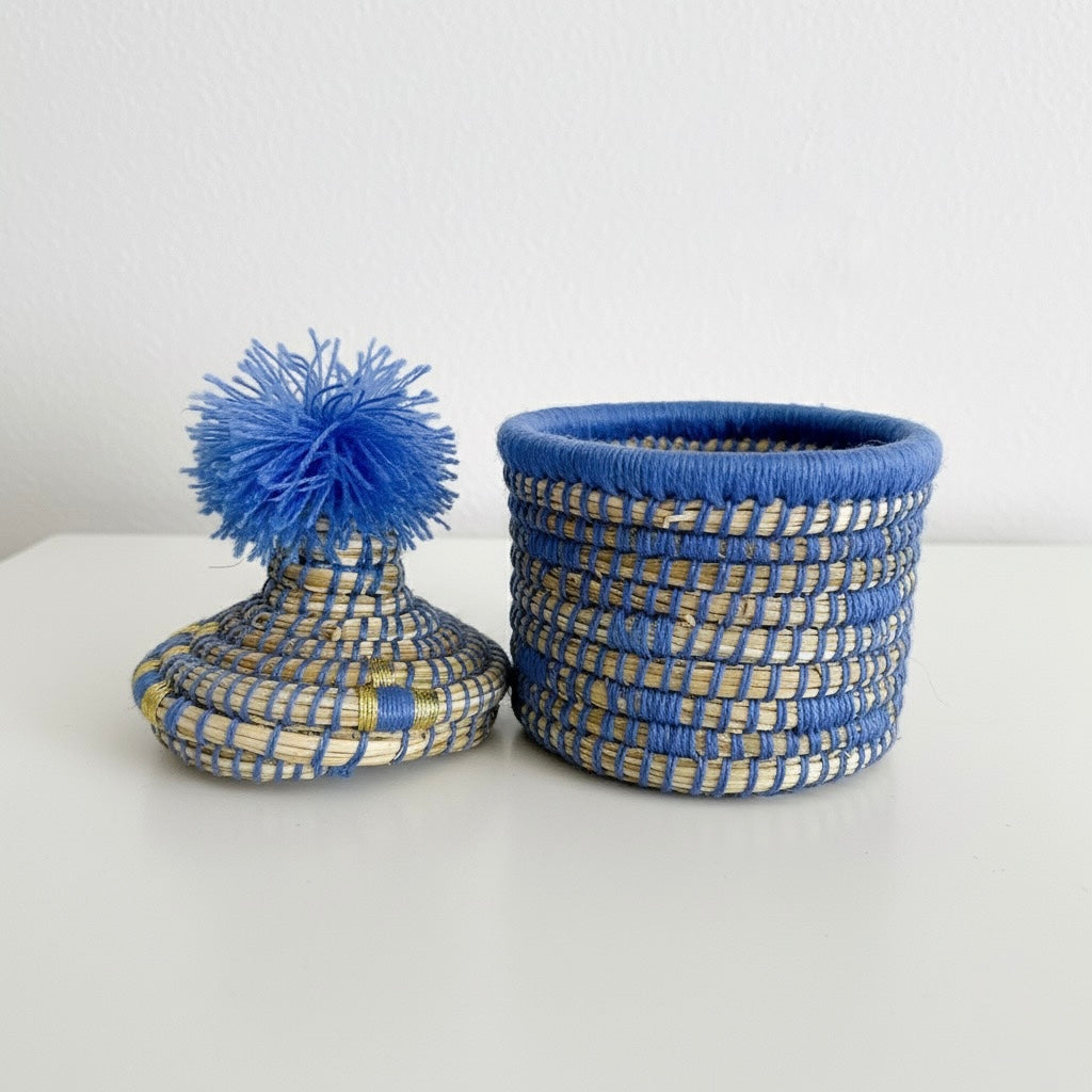 Decorative storage box Small Light blue