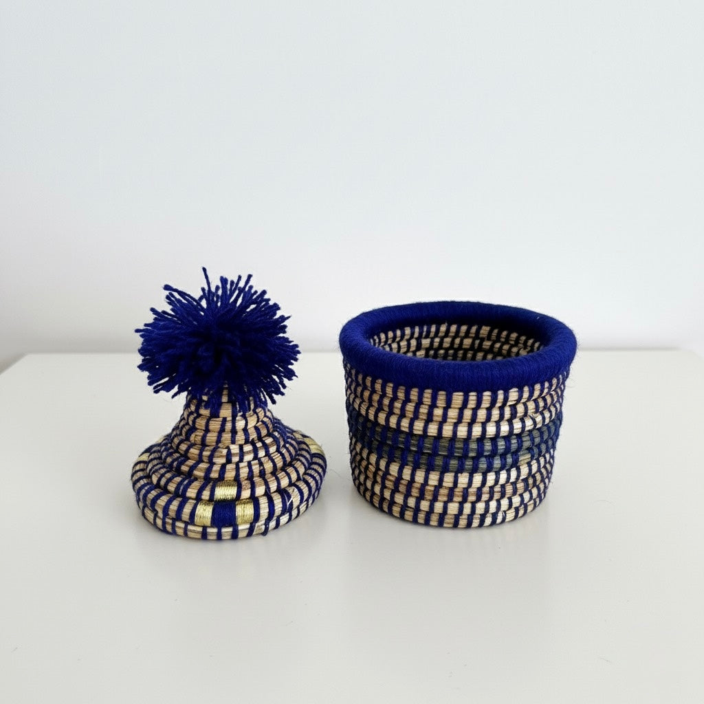 Decorative storage box Small  Blue