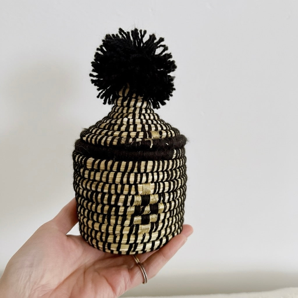 Decorative storage box Small  Black