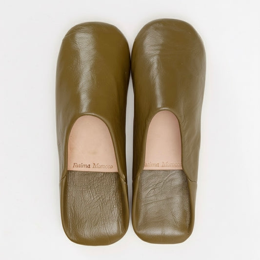 Babouche Simple khaki